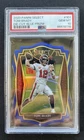 2020 Panini select Tom Brady Die-Cut Blue Prizm PSA 10 POP 55