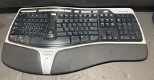 Microsoft Natural Wireless Ergonomic Keyboard 7000 WUG0619 Model 1118 NO DONGLE