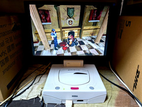 Sega Saturn White Console Power Memory BioHazard  Box Manual Japan