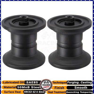 2PCS Bottom Roller Track Rollers For Yanmar VIO35 VIO35-5 VIO27-5 5B