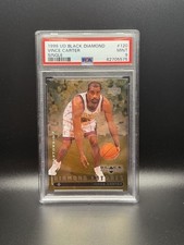 Upper Deck Black Diamond Diamond Futures Rookie Vince Carter #120 PSA 9 Raptors