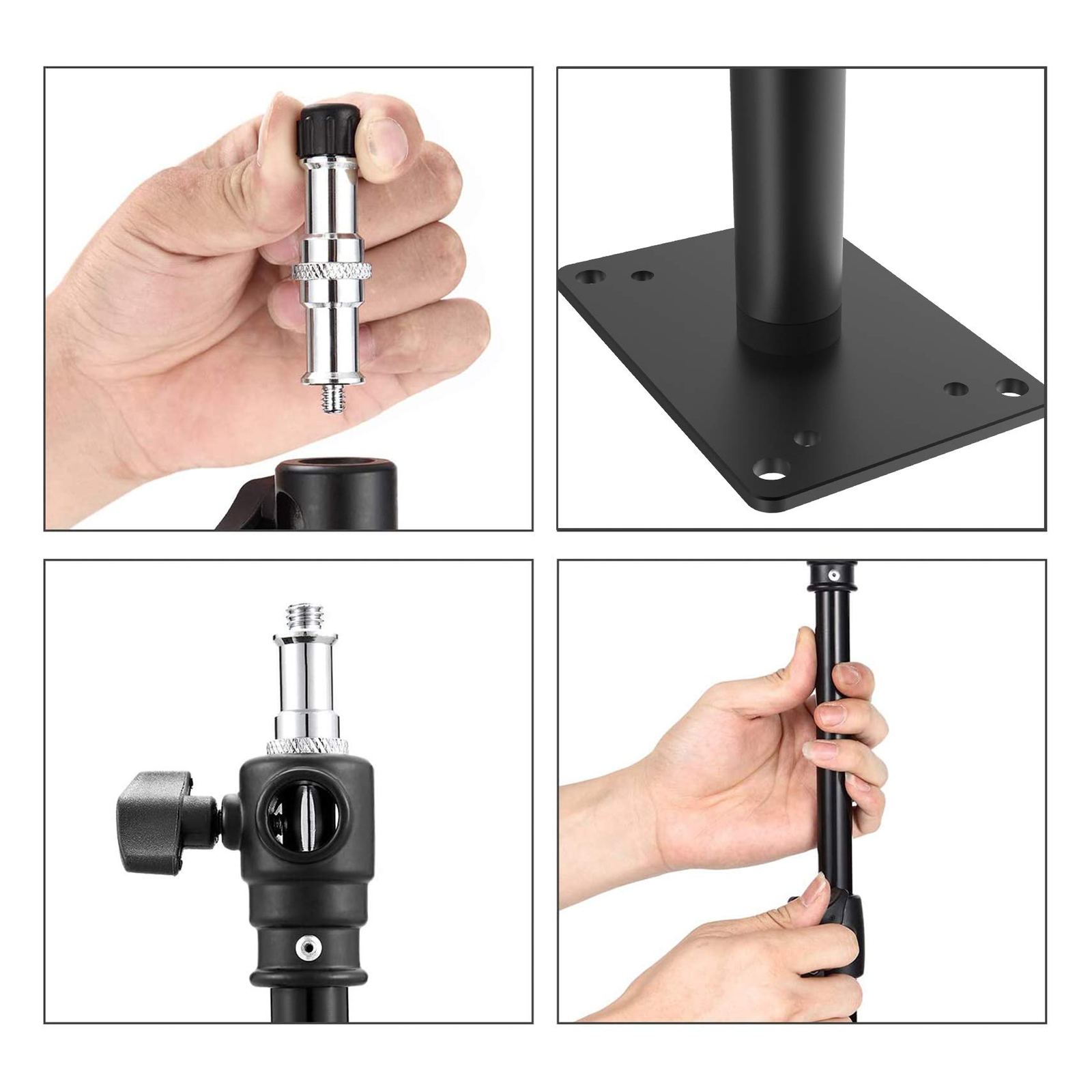 Photography 39'' Camera Wall Mount Boom Arm for Strobe Ring Light