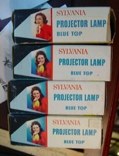 Lot of 4 Sylvania DEP Projector Bulbs NOS 750 Watts 120 Volt 25 Hours
