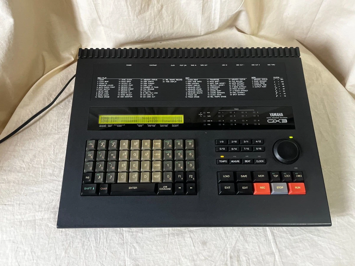 グリーン・ホワイト系 完成品♪ YAMAHA Sequencer QX-3 - ecotours-of