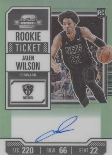 2023-24 Panini Contenders Optic - Jalen Wilson #120
