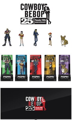 FigPin Cowboy Bebop 25th Anniversary FiGPiN Collection