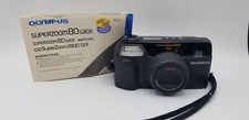 Olympus SuperZoom 2800 DLX 28-80mm Point and Shoot Film Camera Parts or Repair