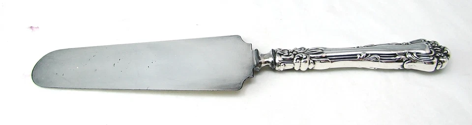 J. B. & S.M.Knowles (Mauser) Argento Sterling Manico Angelo Torta Server Leggi - Immagine 2 di 4