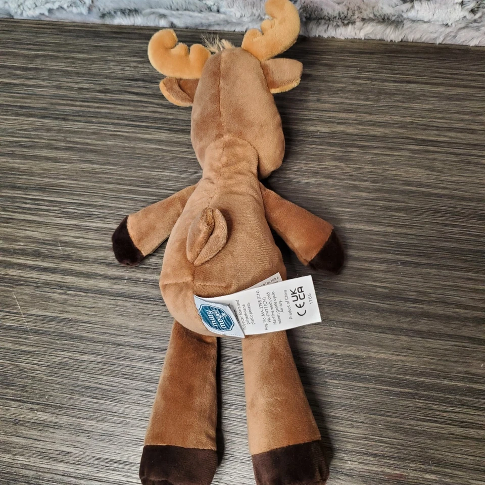 Juguete Lovey de seguridad de reno bosque ganso suelto de peluche Mary Meyer Baby #26220 Foto 3 de 4