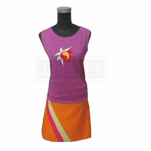 Sunset Shimmer Cosplay Kostüm Anime Personifizierung Uniform anpassen - Bild 4 von 5