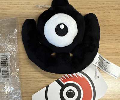   Official Licensed Pokemon Sitting Cuties Unown Plush BRAND New w/ Tag ''U''