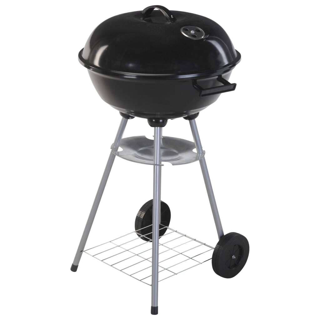 Progarden - Barbacoa Sobre Ruedas Negra 46 Cm - Negro En Oferta Progarden Barbacoa Sobre Ruedas Negra 46 Cm Progarden