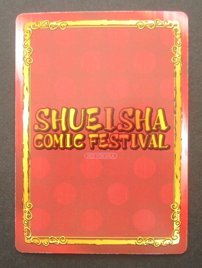 One Punch Man Tatsumaki Card Shueisha Comic Festival Jump Fair