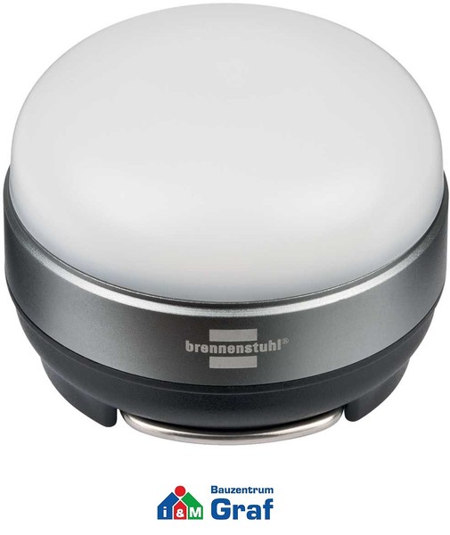 Brennenstuhl Led Outdoor AußEn Leuchte/Campinglampe Oli 0200 Silber /#842985-image