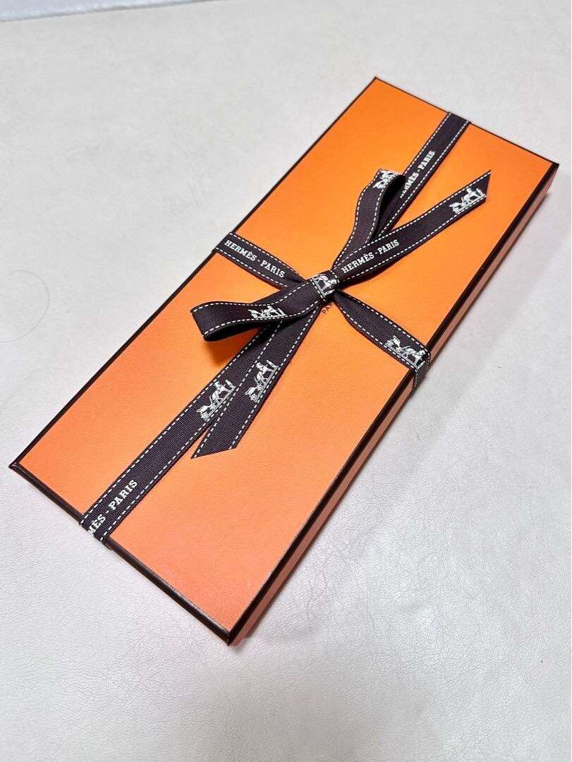 Hermes Colliers Et Chiens Forever Twilly with leather detail