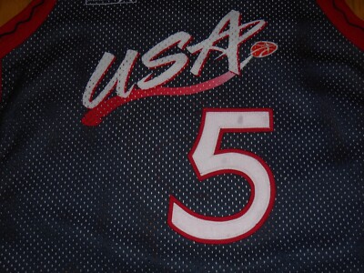 Vintage 1996 Champion GRANT HILL Team USA Dream Team 3 Authentic