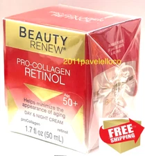 Beauty renew PRO-COLLAGEN RETINOL Minimize the appearance of aging 50 +