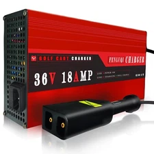 36 Volt 18 AMP Golf Cart Battery Charger for EZGO-D Style