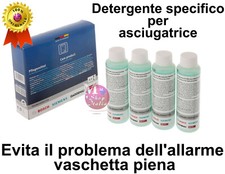 4 detergente 125ml specifico asciugatrice Bosch Siemens Neff 00311829 00312111