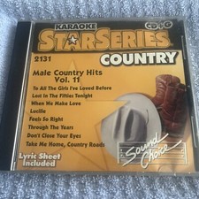 Male Country Hits, Vol. 11  1 by Karaoke CD, Nov-1997, Sound Choice...