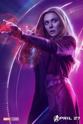 Avengers: Infinity War Movie Poster (20x30) - Scarlet Witch, Elizabeth Olsen v32