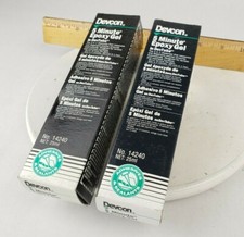 2x Devcon 5 Minute Epoxy Gel - Dual Syringe Tube 14240 25mL Adhesive - Expired