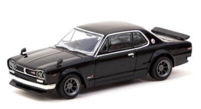 NISSAN Skyline 2000 GT-R (KPGC110) - black - TARMAC 1:64 | eBay