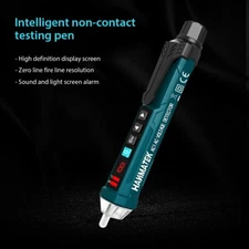 HANMATEK AC1 AC Non-Contact Voltage Tester Pen Electric Detector 12-1000V Meters