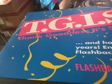 7-11 Slurpee Machine"Thank  Goodness It Slurpee" 25thAnniversary AdvertisingSign