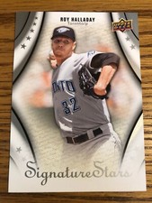 Roy Halladay 2009 Upper Deck Signature Stars Blue Jays Card #87   *3295*