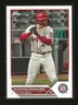 2023 Topps Pro Debut Warming Bernabel Base Card Spokane Indians (#PD-130)