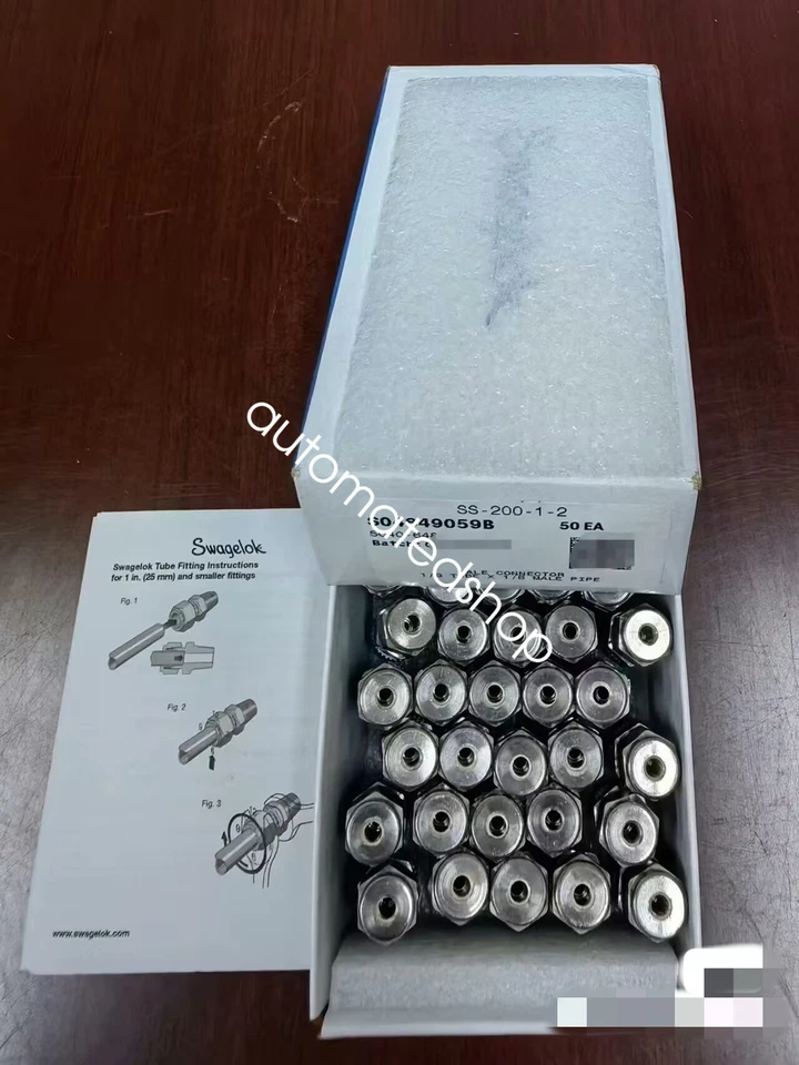1PC NEW Swagelok SS-200-1-2 Stainless steel tube fittings Shipping DHL or FedEX - Image 2 of 2