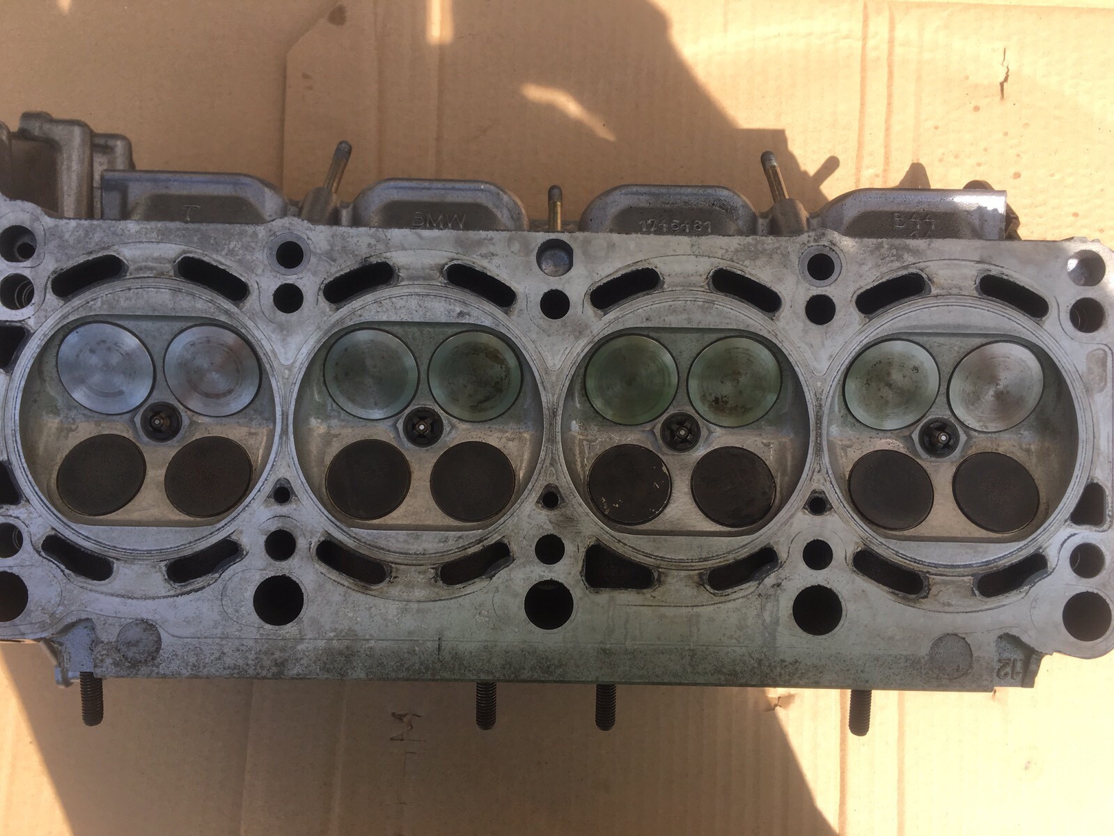 BMW V8 Cylinder Head 1-4 Right Passenger 11121745458 11121702374 