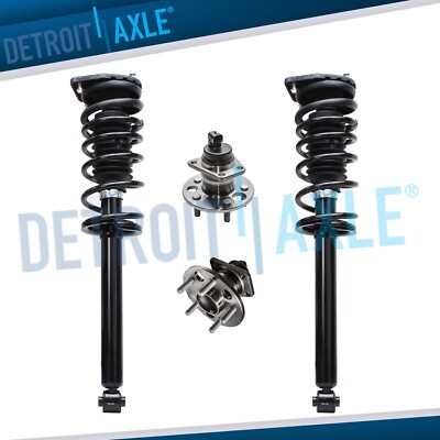 Rear Struts Wheel Bearing Hubs for 1995 - 2005 Pontiac Sunfire Chevy Cavalier
