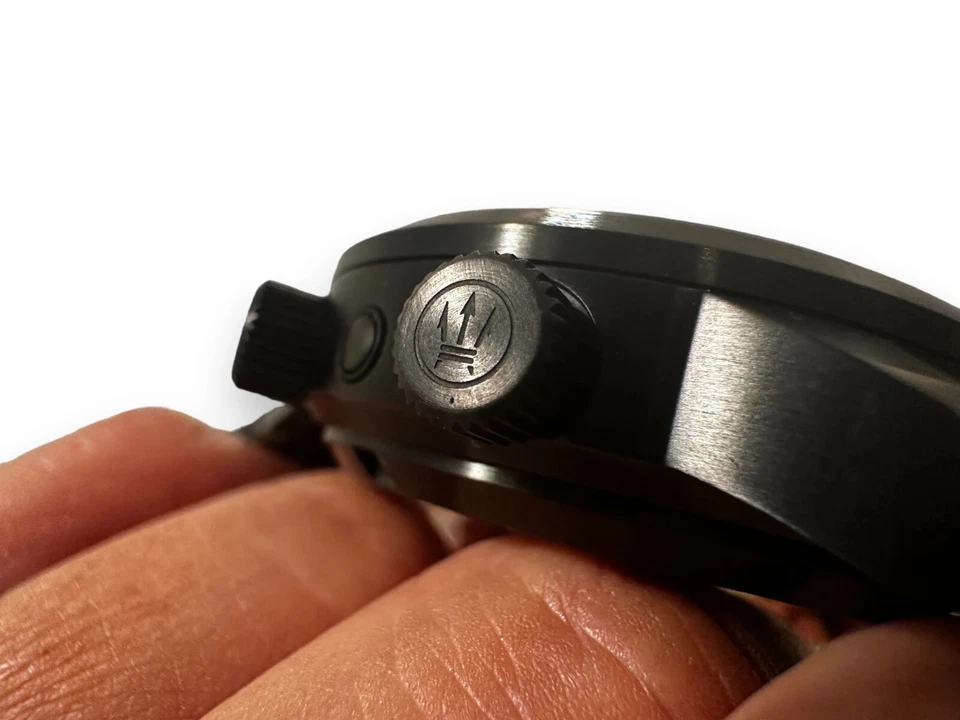 Reloj de buceo automático Maratac DC-50 negro DLC, limitado 250 (sin correa de metal) Foto 3 de 4