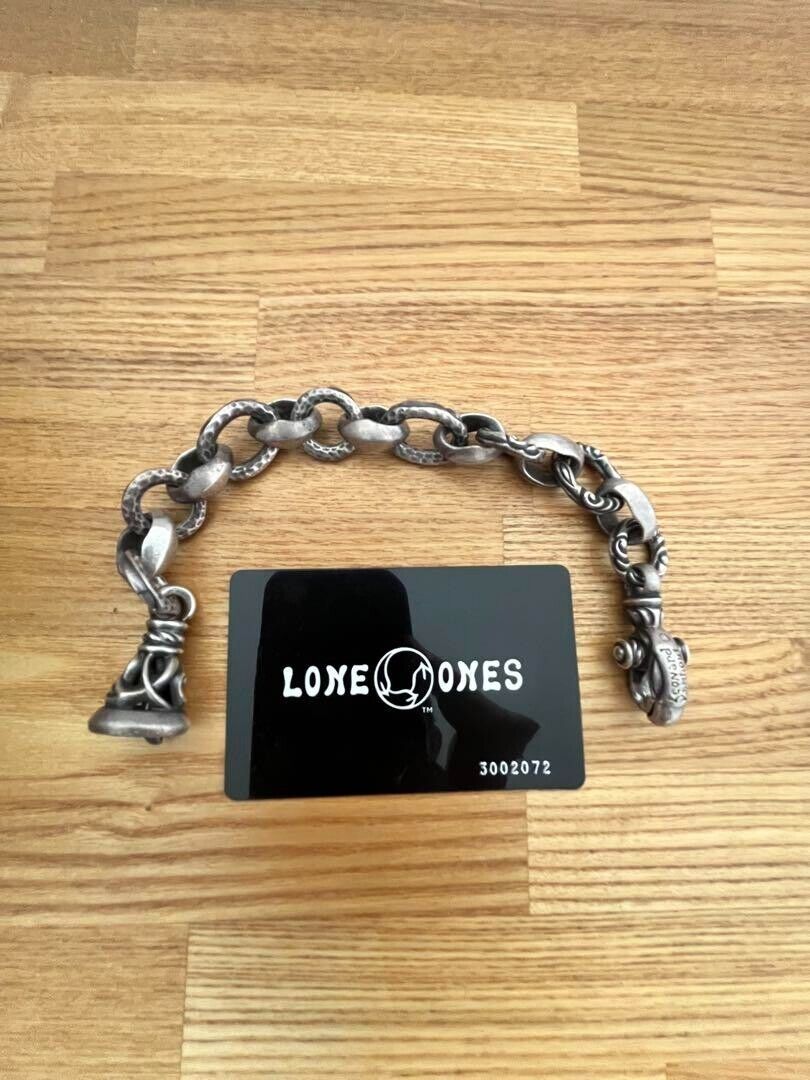 Authentic Leonard Kamhout LONE ONES Crane Bell Bracelet With Authentic Leonard Kamhout LONE ONES Crane Bell Bracelet With