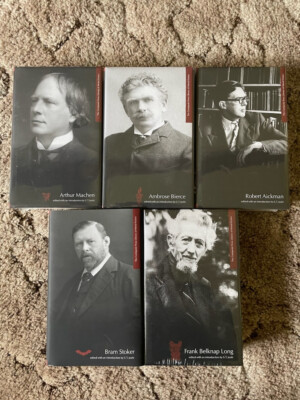 5 CENTIPEDE PRESS LIBRARY OF WEIRD FICTION VOLS: Stoker/Aickman/Bierce/Machen/Lo
