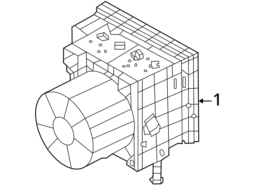 Módulo de controle de bomba 2020-2020 Nissan Sentra Abs CR016 - Imagem 4 de 4