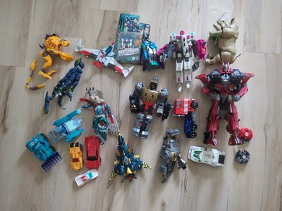 Transformers Bundle of 14+ Action Figure Toys Some Missing Parts Mixed Lot