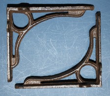 1-SHELF BRACKETS,Small Curvy Design,Ideal Bath,Kitchen,Display Decor, B-90B