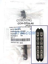 Corning CCH-CP24-A8 Patch Panel, 12 LC Duplex OM1 Multimode 62.5 Adapters STSI