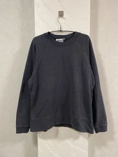 Jungmaven Crewneck Sweatshirt Hemp Cotton Blend Washed Made in USA Size Small