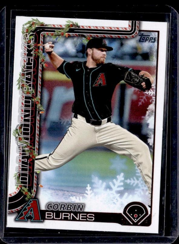 2025 Topps Holiday #H185b Corbin Burnes