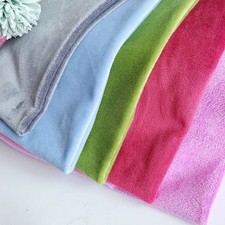 UK - Sewing Minky Fabrics Plush Fabric Patchwork Diy Handmade Home Textile Cloth
