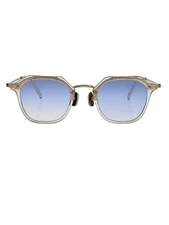 Echizen Kuni Sunglasses Celluloid Silver Blue Model EZ-045