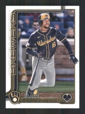 2025 Topps #47 Blake Perkins Milwaukee Brewers 43070
