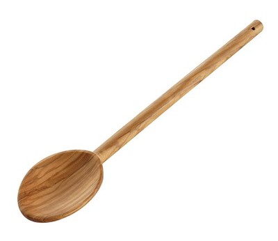 Cilio Olivewood Spoon, 12-Inch, Natural