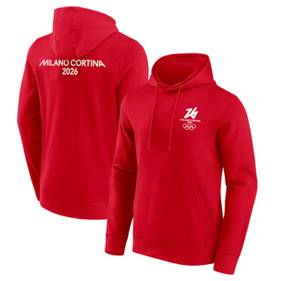 MILANO CORTINA Olympics Hoodie Herren MEDIUM - OFFICIAL 2026 Fleece Kapuze Top 4