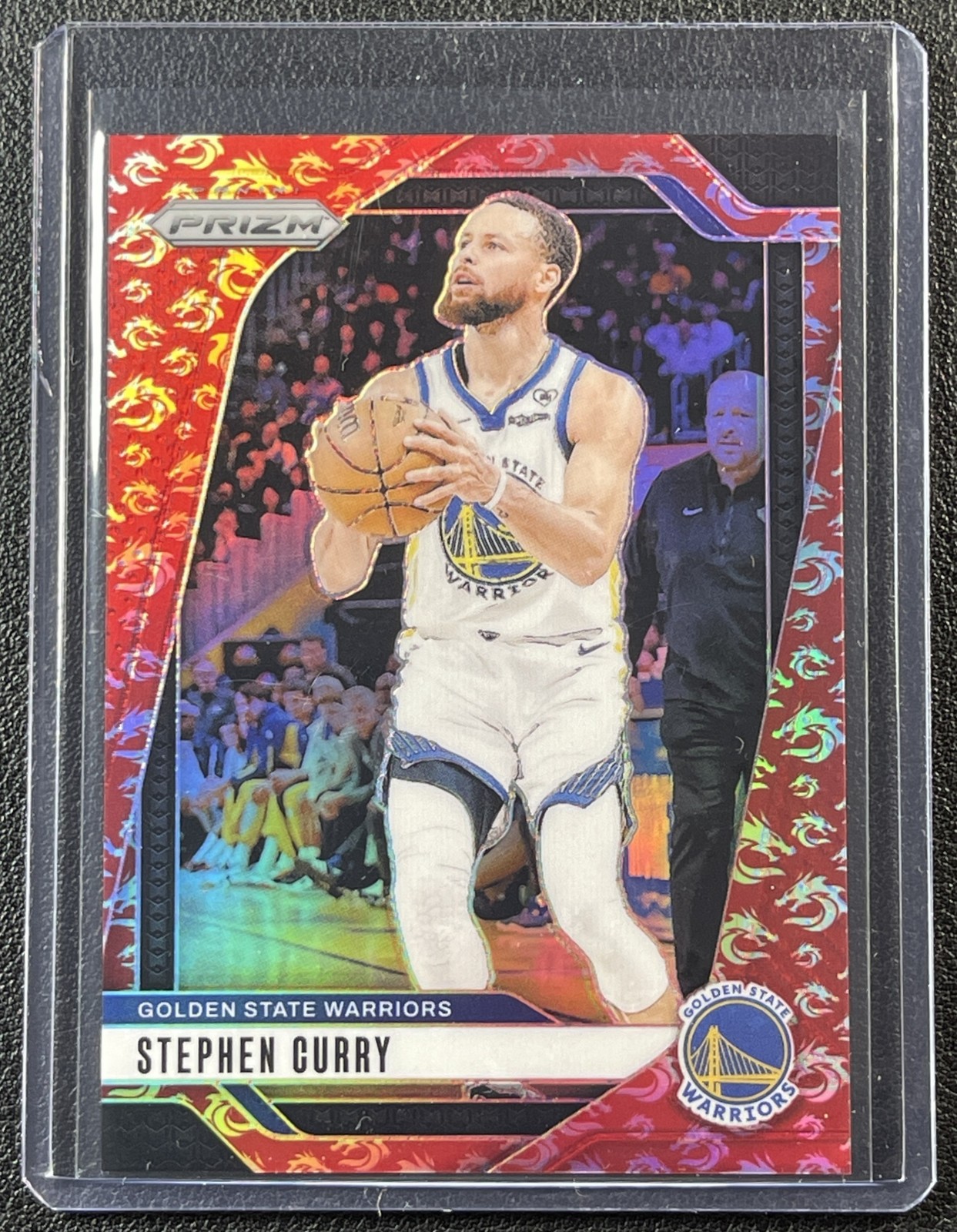 STEPHEN CURRY 2024-25 PANINI PRIZM #134 DRAGON YEAR 88/88 WARRIORS