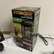 Stinger Rechargeable Cordless UV Insect Zapper. In Box. Brand New, Still In Pack